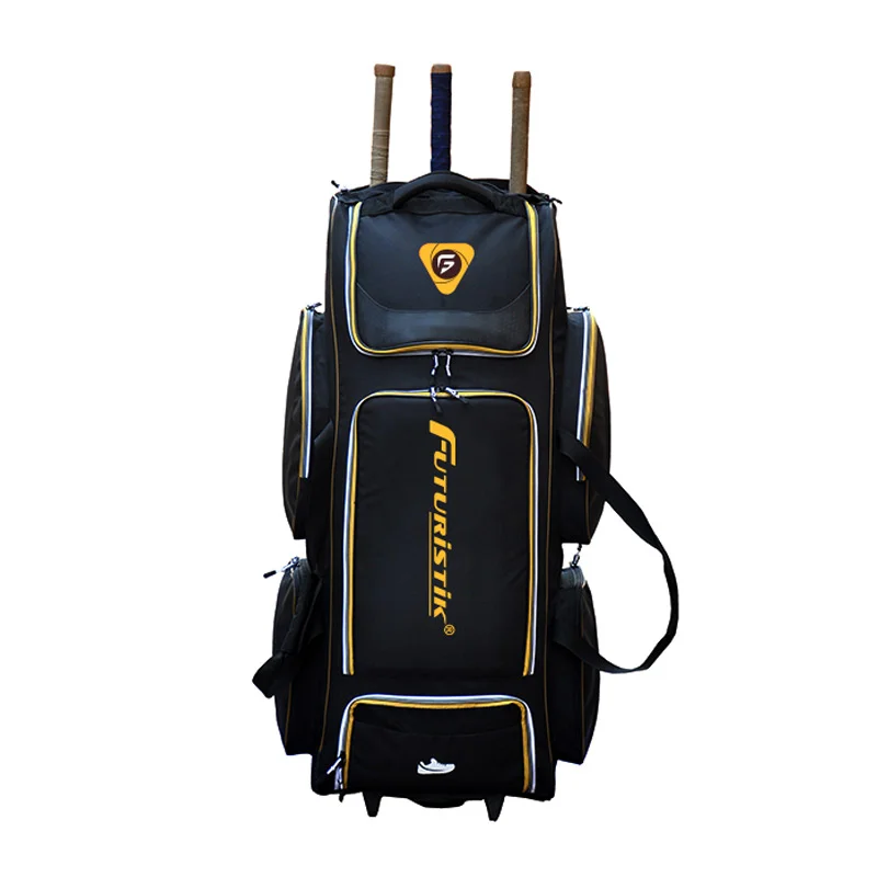 Super Sell 2023 Customized Cricket Kit Trolley Bags With Stylish Design