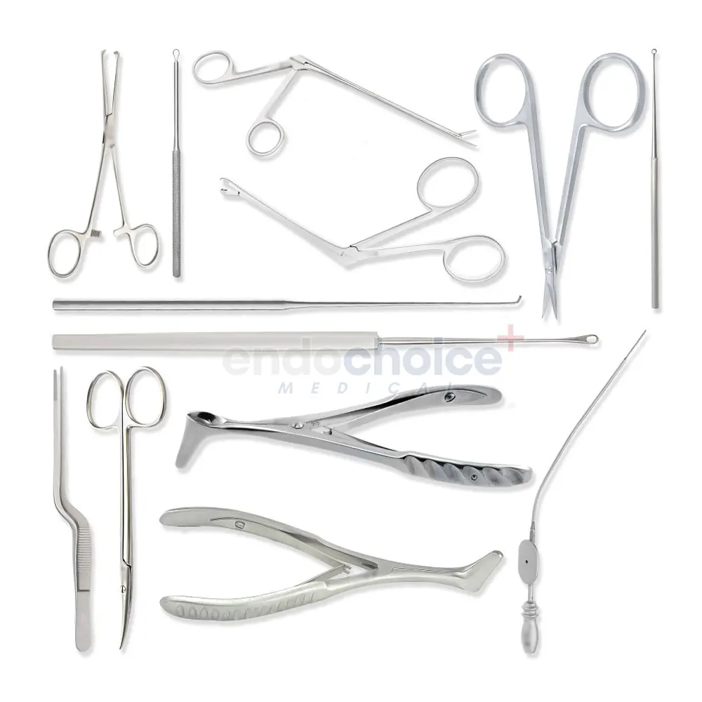 Professional Basic ENT Instrument Set for ENT Surgical Procedures ...