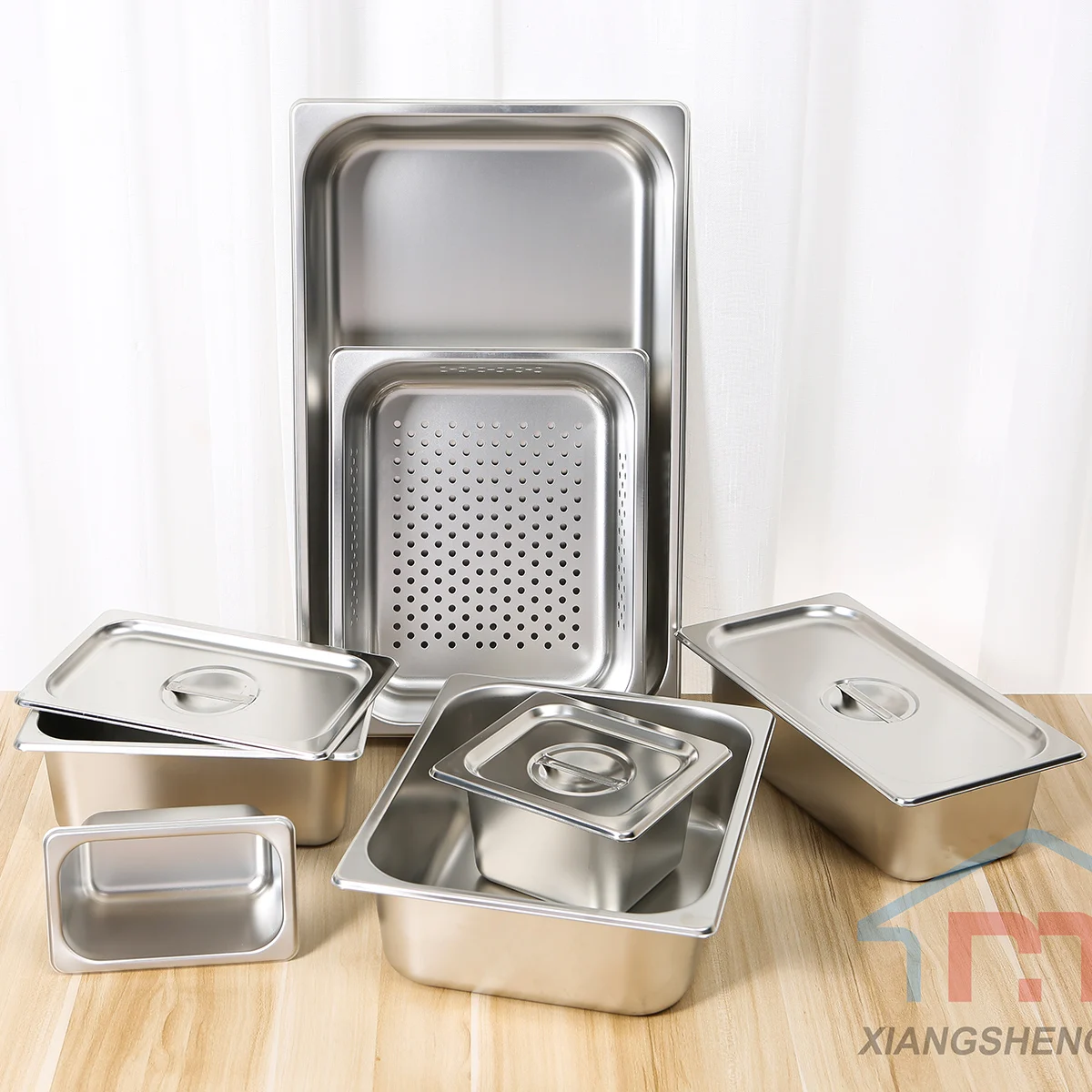 Contenitore GN 1/3 100mm Acciaio Inox 4L Budget Line | Gastronomia