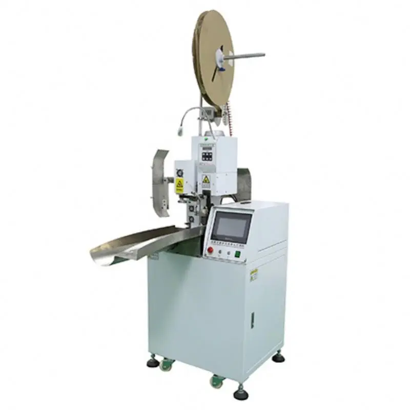 Multifunctional Automatic Pre-insulated Single Double Head Two End Terminal Crimping Machine Wire Cutting Stripping Machine