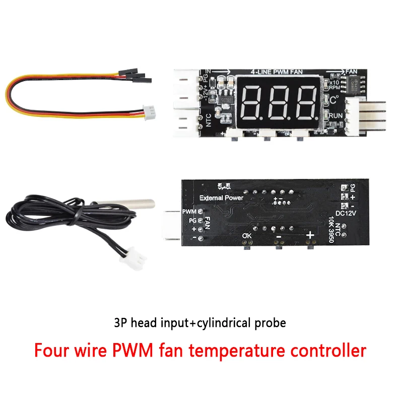 Wire Fan, 12V, 0.8A, PWM, 2-3 - detail 8