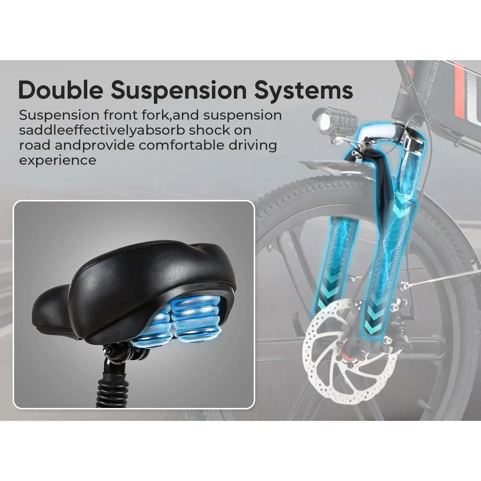 Mini-Elektrofahrrad aus Aluminiumlegierung 20LVXD30-II, faltbar, mit Hinterradnabenmotor, 7 Gängen, 36V/48V Lithium-Akku, 7 Gänge, Aluminiumlegierung