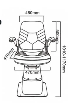 Height-adjustable Optometry Equipment Ophthalmology Electric Chair WZ-B Optometry Chair and Stand