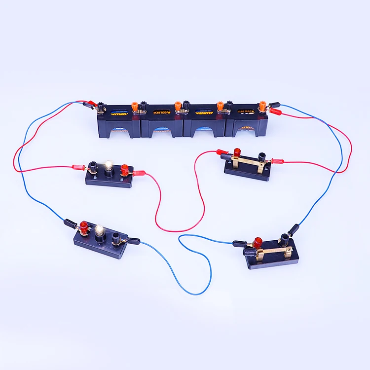 Physics Science Lab Learning Circuit Kit Electricity Experiment Set Circuit Kit for Kids Junior Senior High School Student