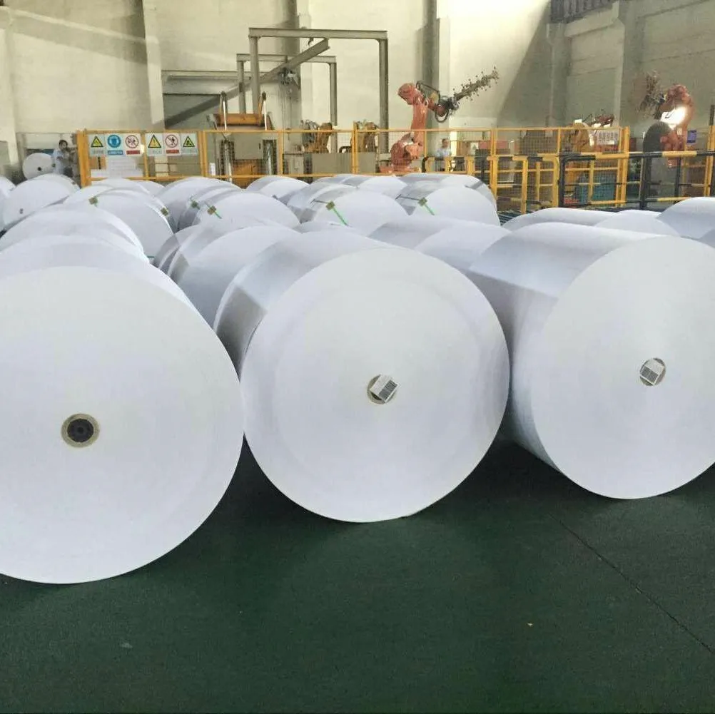 Uncoated Woodfree Offset Bond Printing Paper 55-120gsm Super White ...