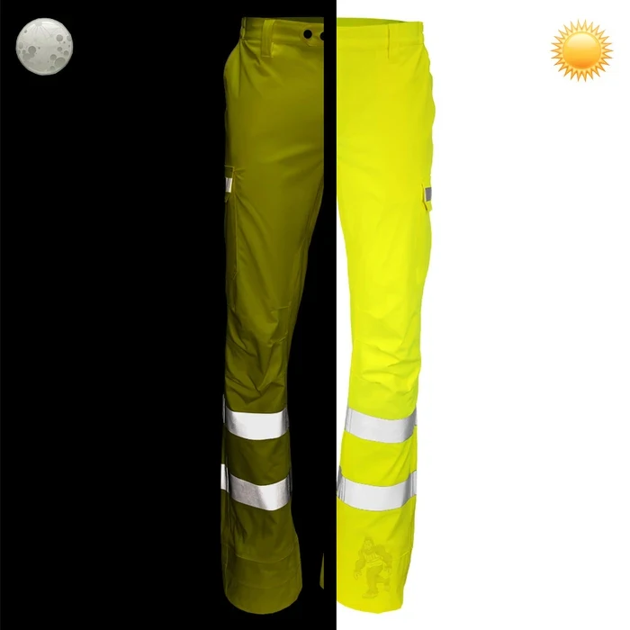 High Visibility Reflective Safety Work Pants Hi Vis Working Cargo Pants