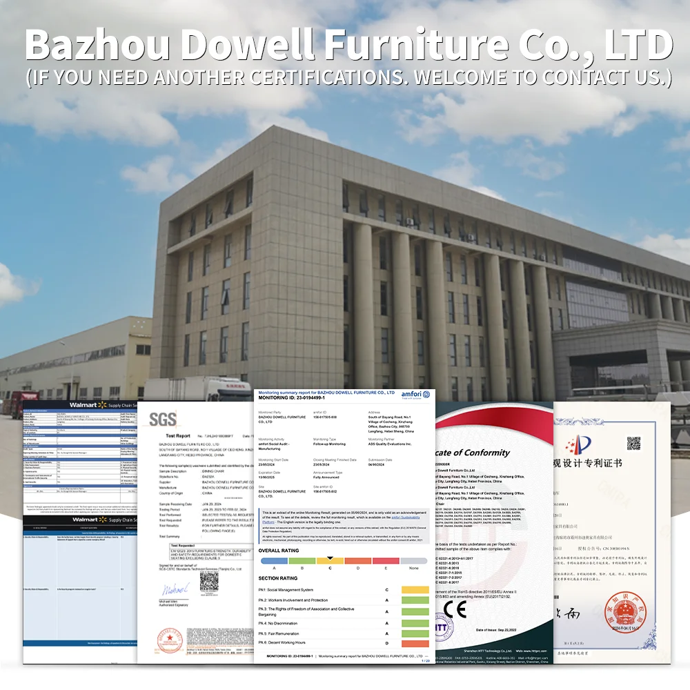 Modern Extendable Dining Table and Chair Set with Panel Design White for Apartment and Hotel Use MDF+Tempered Glass