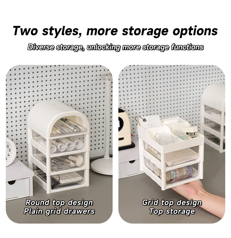 5133b1 3 new arrival multi functional desktop dresser drawer storage box-5