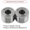 5008(Coppia) Filo Tondo Laminato 5.8/5.9/6.0