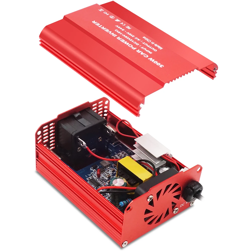 Modified Sine Wave Car Power Inverter Converter With Dc 12v To 110v Ac ...