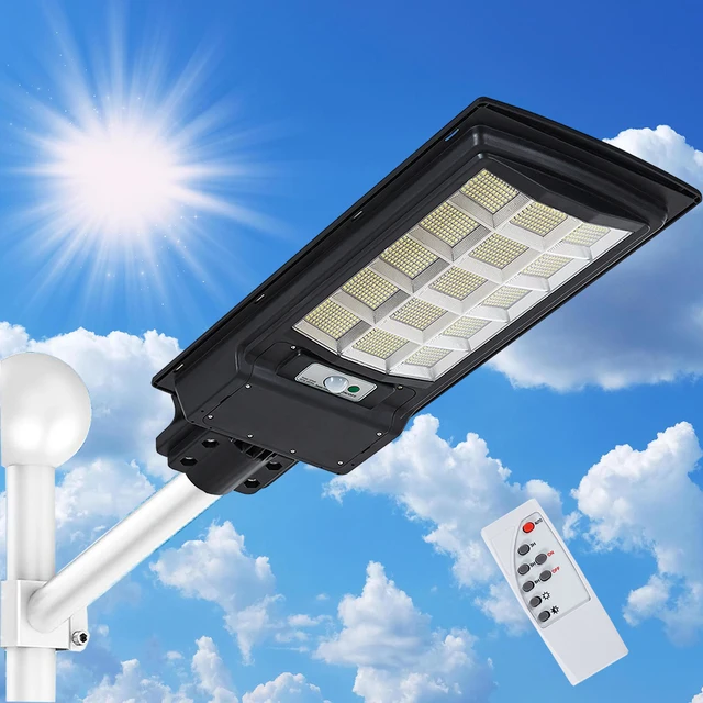 2023 100w 120w 150w 300w 400w 600W 1000w aluminum all in one integrated led waterproof outdoor solar street light with pole