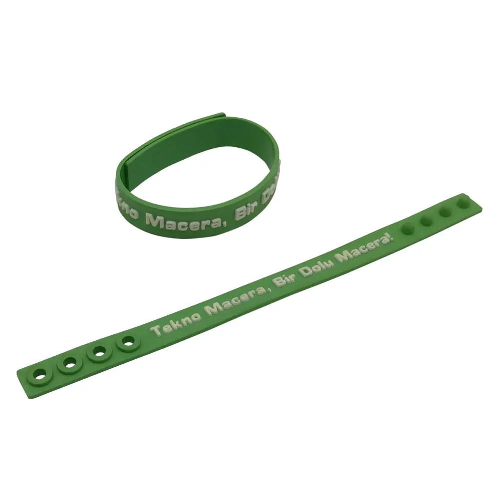 Promotional Personalized Silicone Wristbands Your Own Rubber Bracelets