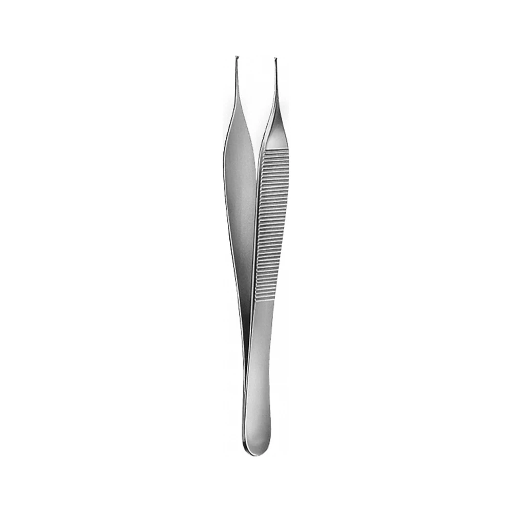 Adson Micro Tissue Forceps Straight Toothed 1x2 120 Mm 4.34