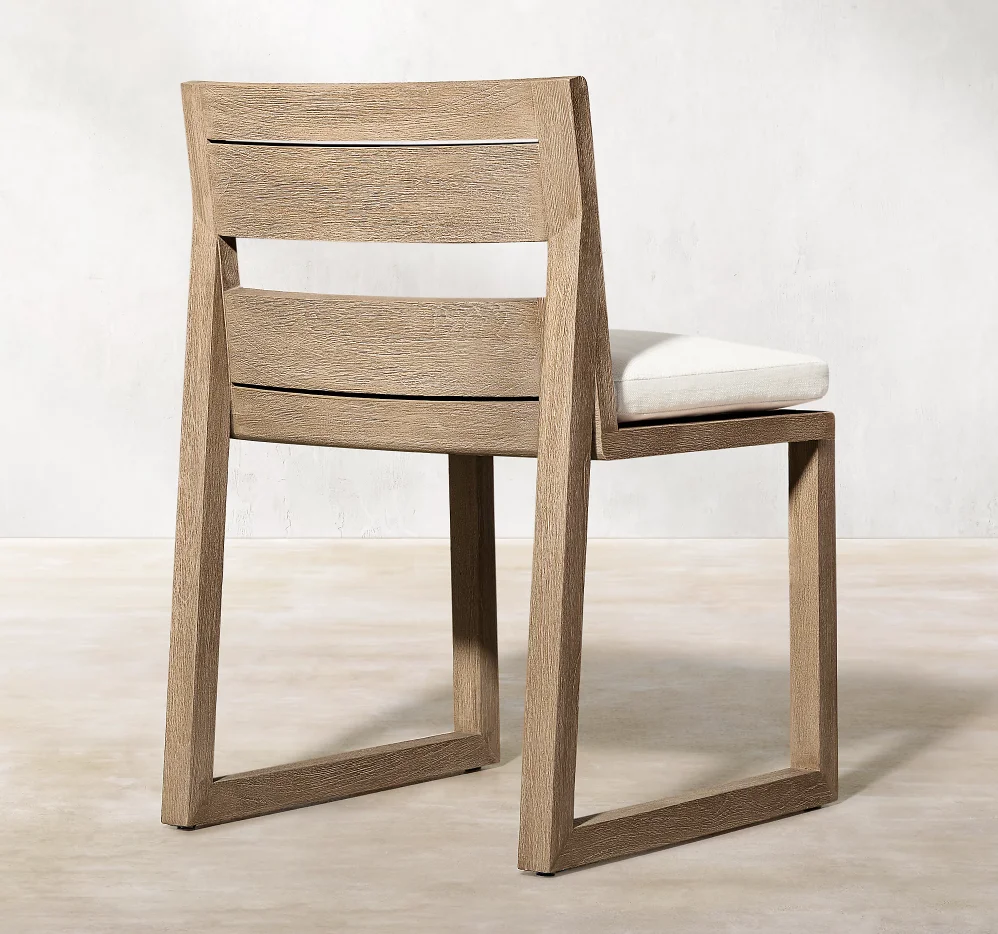 Factory Custom Furniture Designer Teak Wood Dining Chair And Table