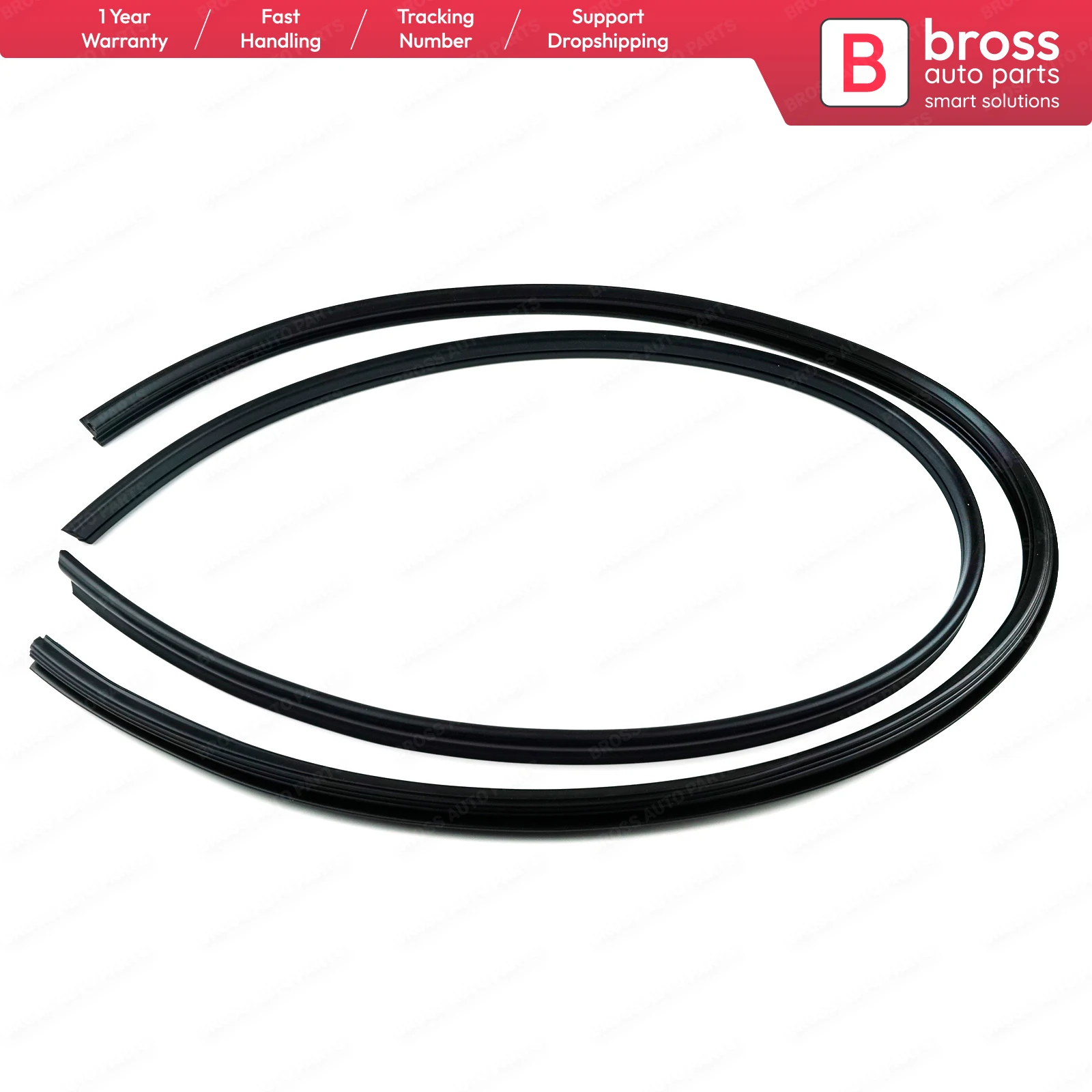 Bsr5342 Sunroof Rubber Seal Gasket Set 1087820098 1157820198 For W123