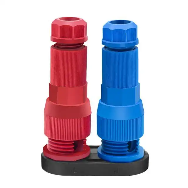 YXY Dual Fast Wire Connector for Low Voltage Landscape Lighting round Shape Insulation No Tool Piercing