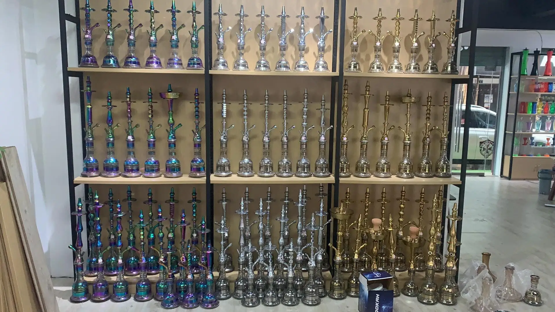 Wholesale Portable Gravity Hookah 360 Glass Hubbly Bubbly Hookah Set Gravity Bonges For Smokeing