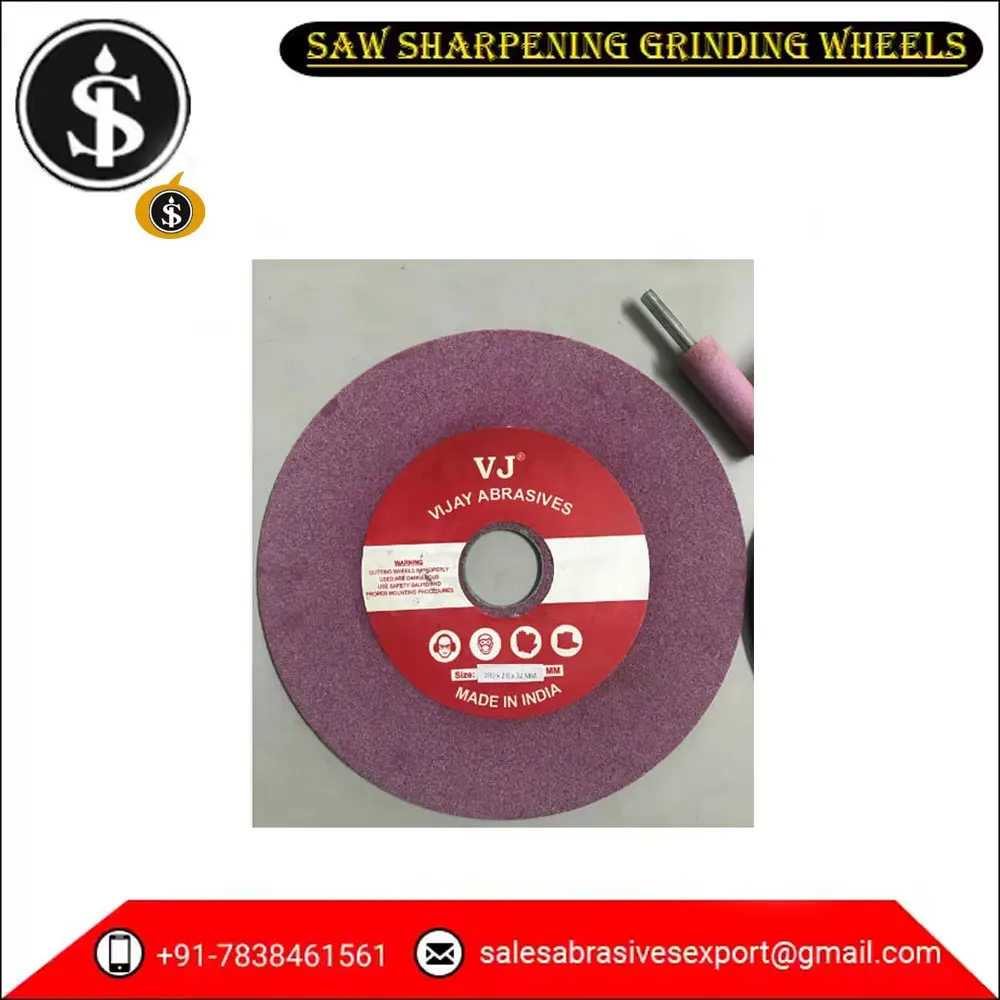Factory Direct Sale High Grade Customized Size Saw Sharpening Abrasive Grinding Wheels