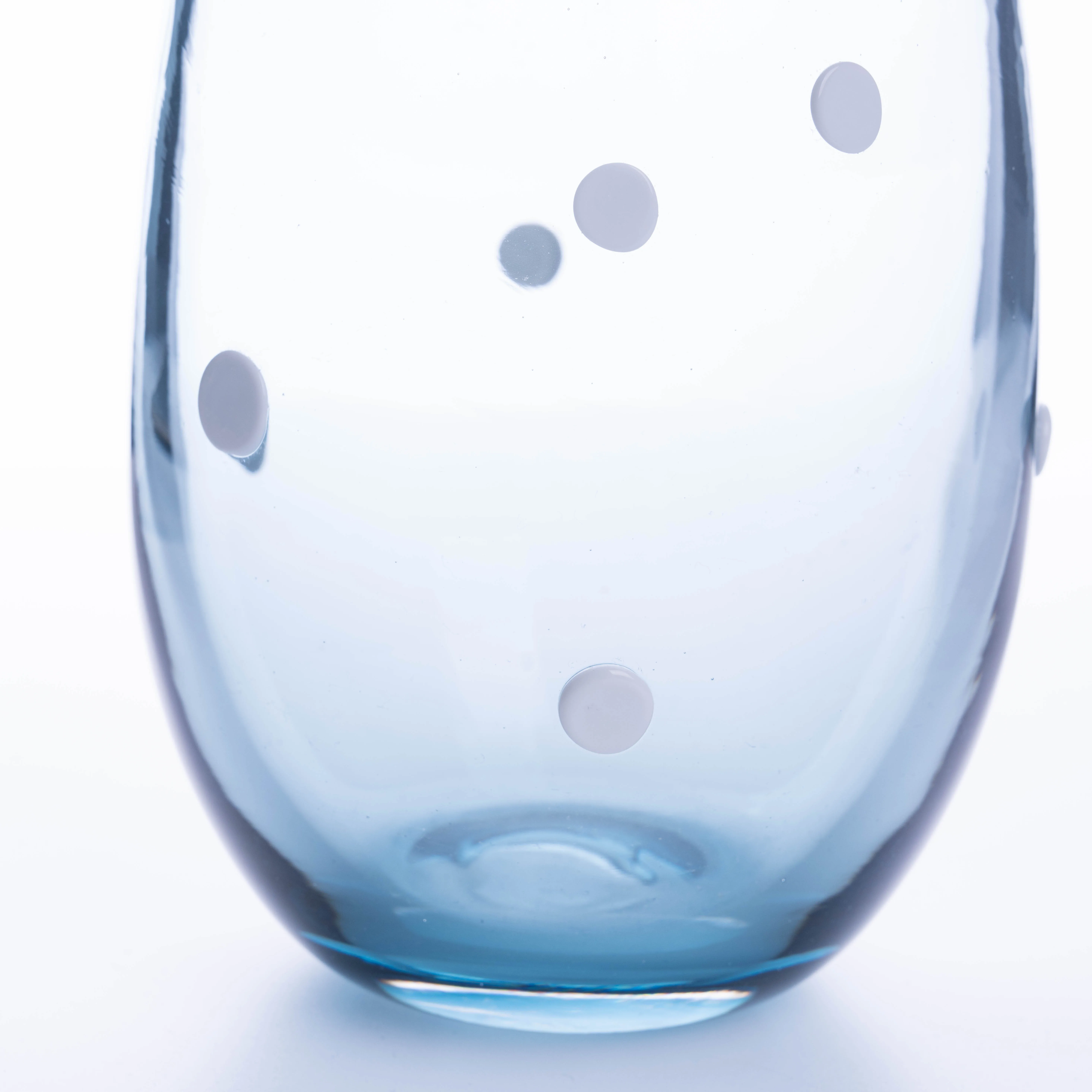 Unique Hand Blown Abstract Pattern Murano Glass Vase
