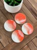Orange/Blanc
