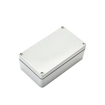 Custom Compact and Lightweight Metal Protective Case Project Box for DIY Projects Small Electronics Enclosure