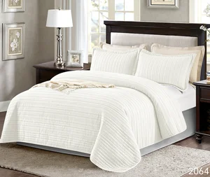 KOSMOS Bed Linen 90GSM Polyester Microfiber Bedding  3pcs Bedspread Set