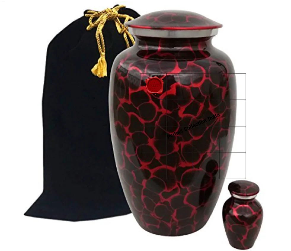 Custom Wooden Material Funeral Cremation Urn For Ashes Human Ashes Urns