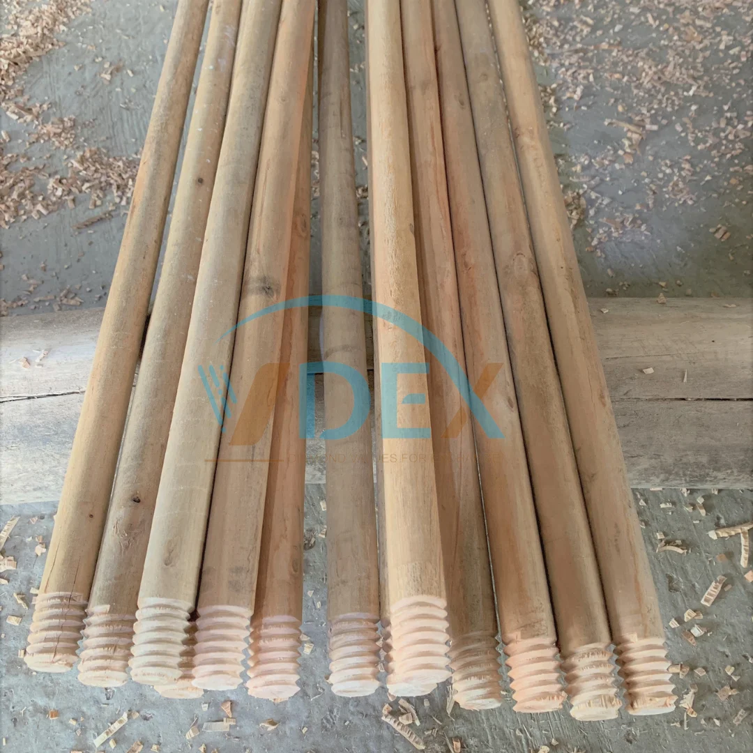 Eucalyptus Wooden Sticks For Broom Mop Handle Mop Stick Mop Handle