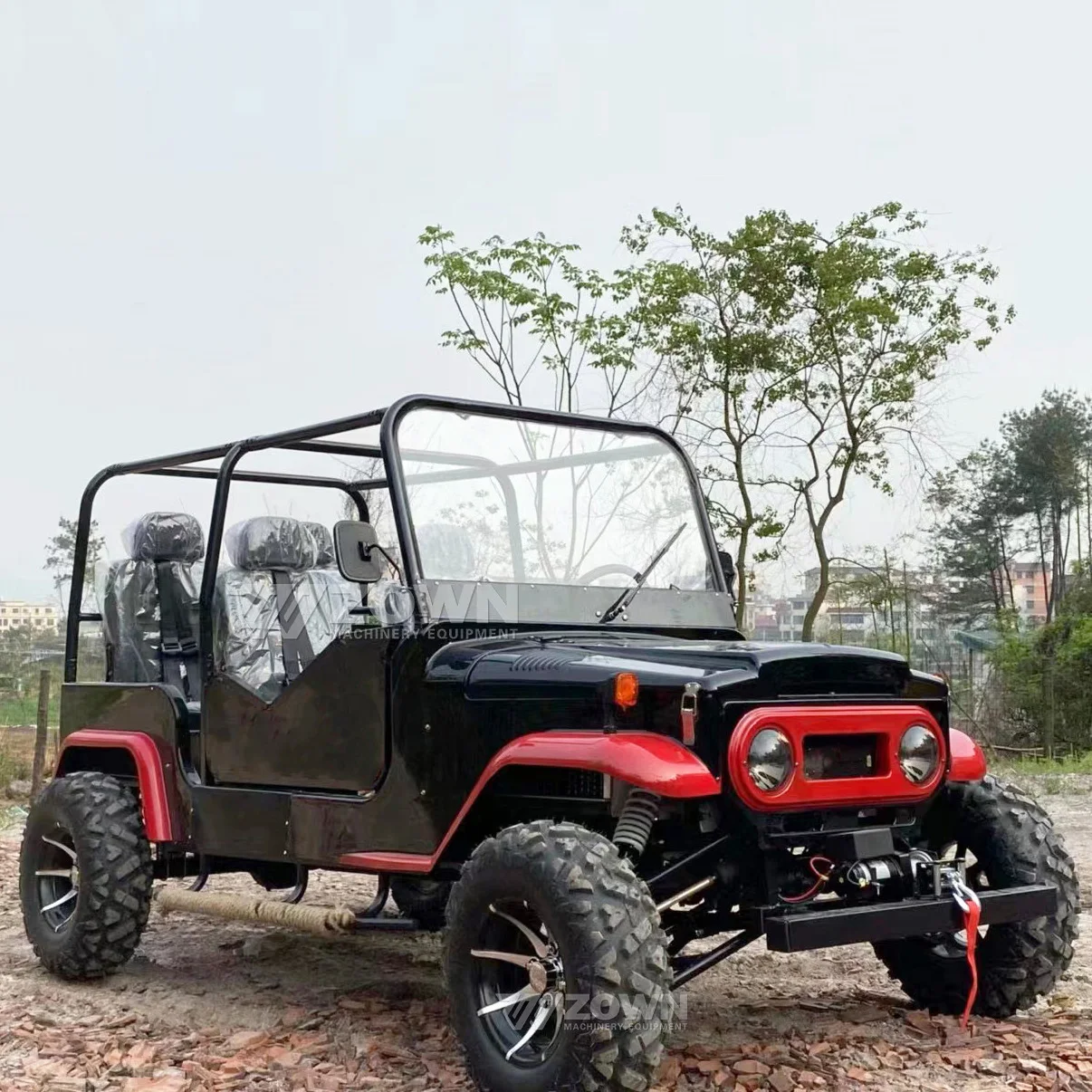 激安ミニジープ 中国製 4x4 オフロード 全地形対応 四輪車 特殊輸送 