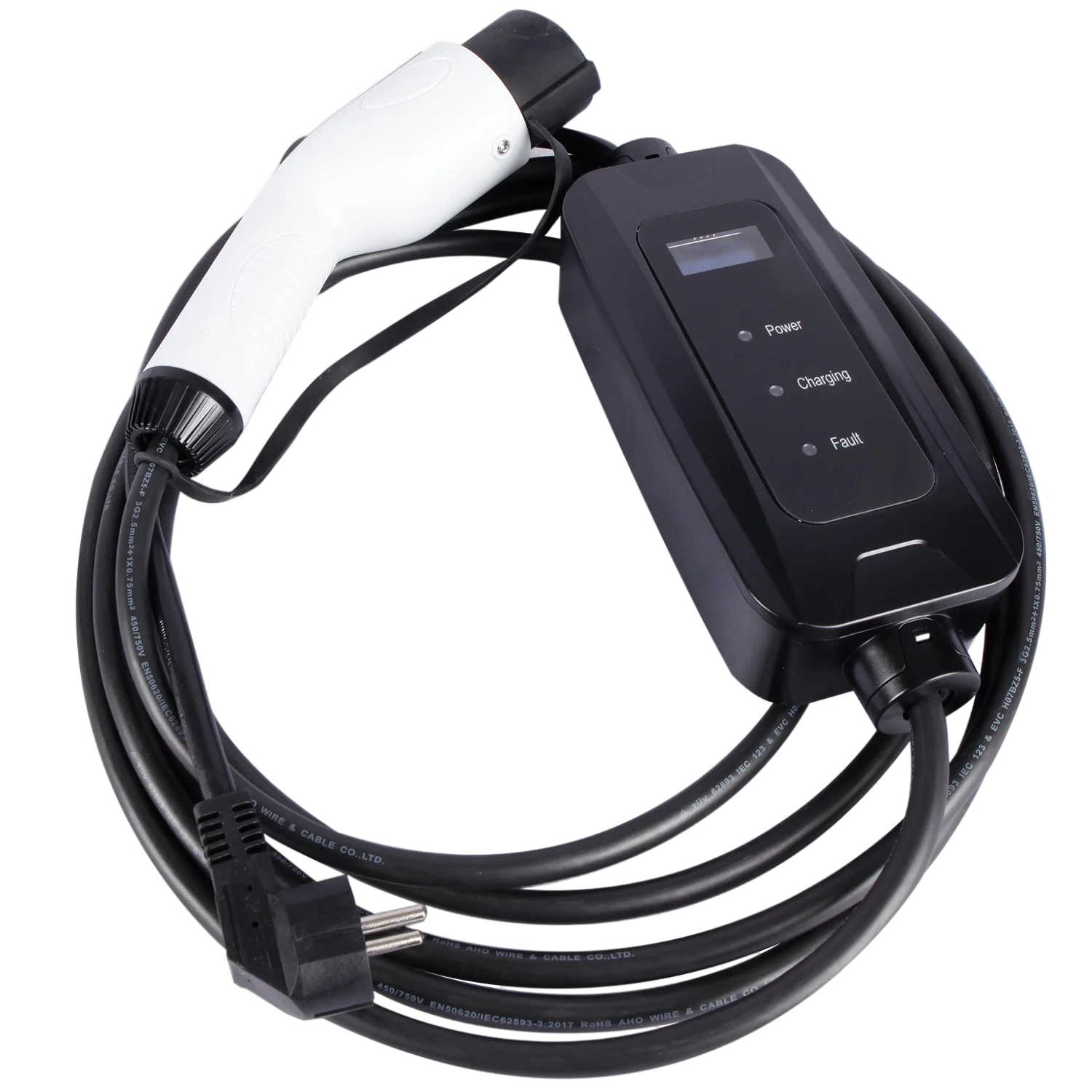 Iec 621962 Mode2 Portable Ev Car Charger Ce Electric Car Charger Home
