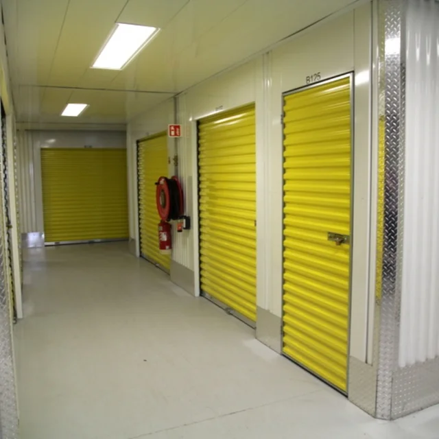 New Market Good Price Ventilated Conditioned High Quality Interior Simple Indoor Small Self Storage Unit Room