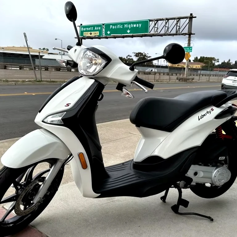 READY to SHIP 2023/24 Piaggios LIBERTY 50 50cc Scooter Motorcycles