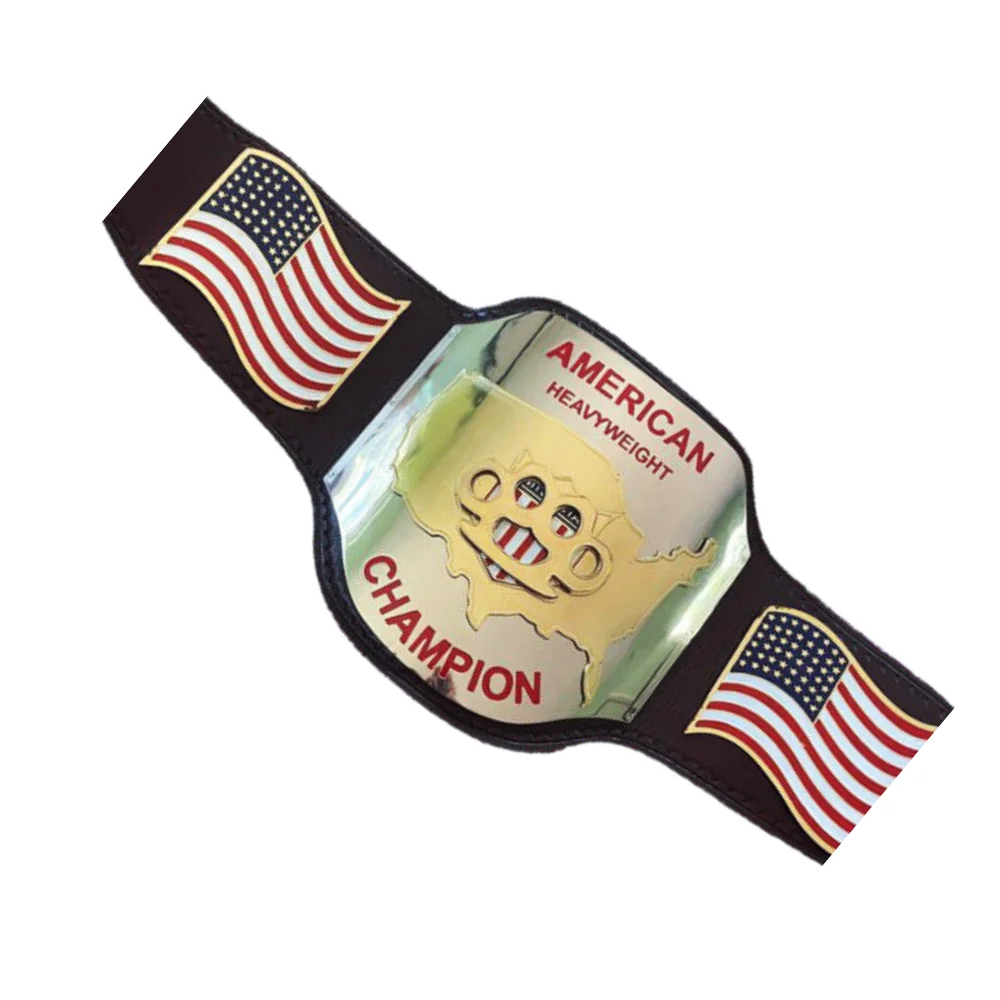 Bruiser Brody Brass Knuckles Championship Belt Nwa Brass Knuckles