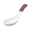 Renge Ceramic Spoon Large Brown