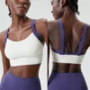 White +Midnight Violet Straps