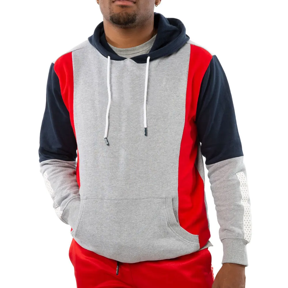 Men's Hoodie Streetwear Hip Hop red Black Hooded Hoody Mens Hoodies and Sweatshirts Size M XXL