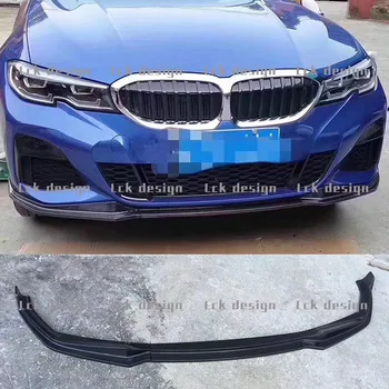 Carbon Fiber Front Lip Spoiler Splitter for BMW G20 M340i 330i 4 Door 2019 2022