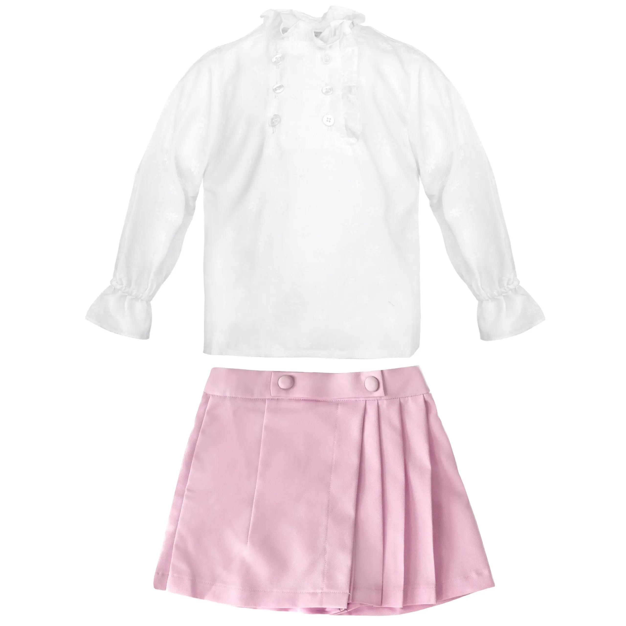 Baby Girl Skirt Pink Short Pleated Tennis Skirt High Quality Wholesale
