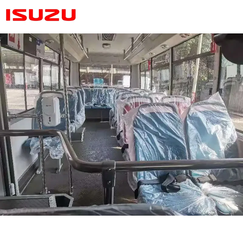 ISUZU MiniBus Diesel 4x2 LHD RHD Factory Customized City Passenger Car / 10-23 Seats Japanese School Bus Qingling ISUZU Mini Bus