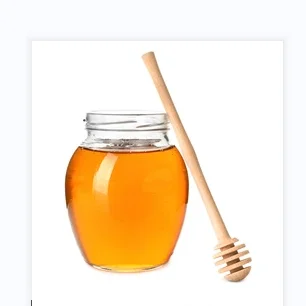 China Factory High Quality Food Empty clear Round Glass Jar for Honey