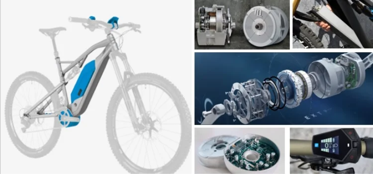 Image showcasing High Quality Electric E-Bike with 100 km/h Speed Display Throttle Motor ...