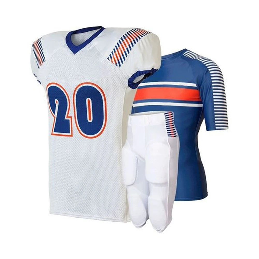 2024 New Arrival Custom Made NFL Football Jerseys Tackle Twill Player Name and Number Printing Set Uniform for Adults