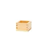 64002-34 Hinoki Wood Square cup 5 shakus