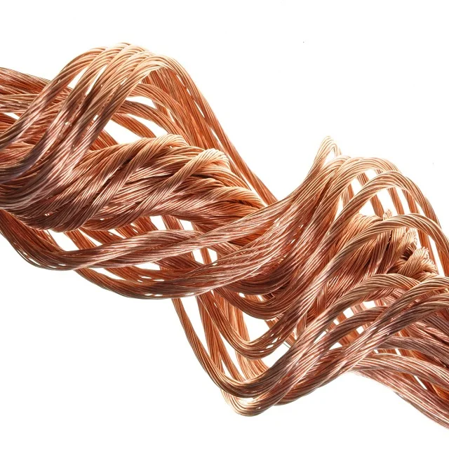 PURE COPPER SCRAP COPPER WIRE SCRAP 99.99% COPER WIRE MILL-BERRY SCRAP