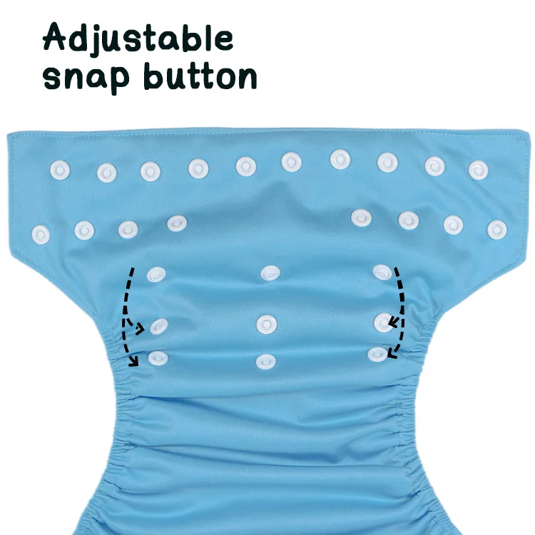 Reusable Suede cloth  With Various Patterns Super Bottom Cloth Baby Cloth Diaper Adjustable Prefold Diapers For Sale