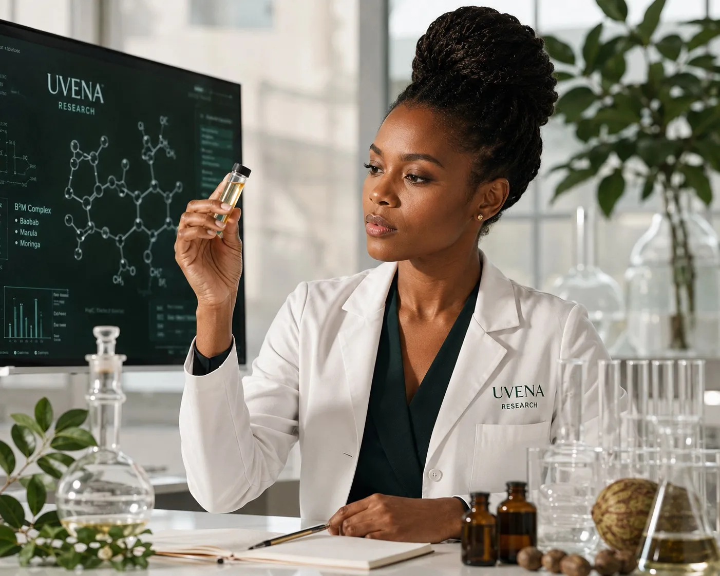 UVENA Research — L'exigence du médicament, la beauté de l'héritage