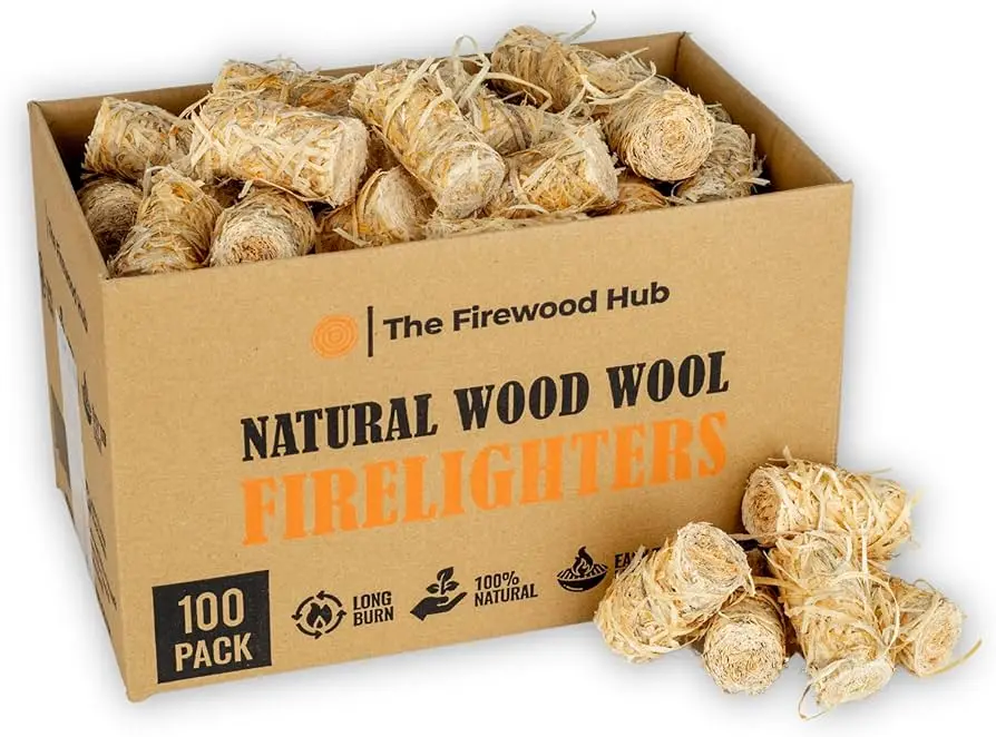 Fire Starters For Fireplace,Wood Stove,Odorless Charcoal Starter Sticks,Natural Firestarters