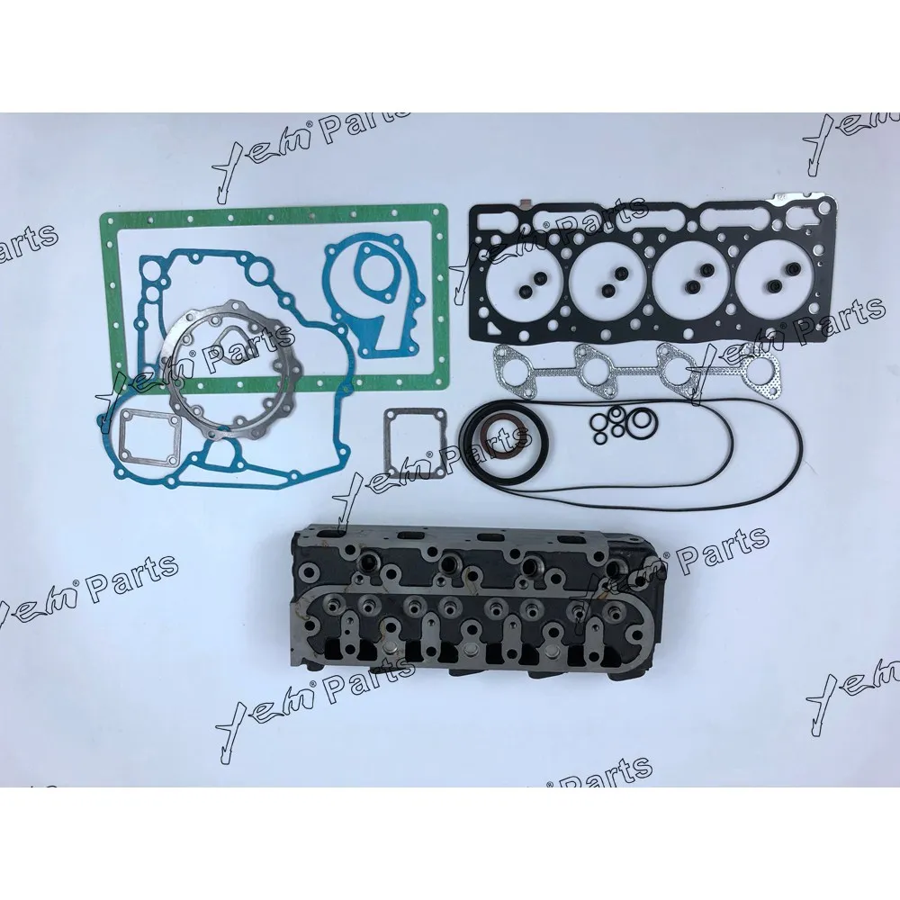Original Quality V1505 Engine Cylinder Head With Full Gasket Set for Kubota