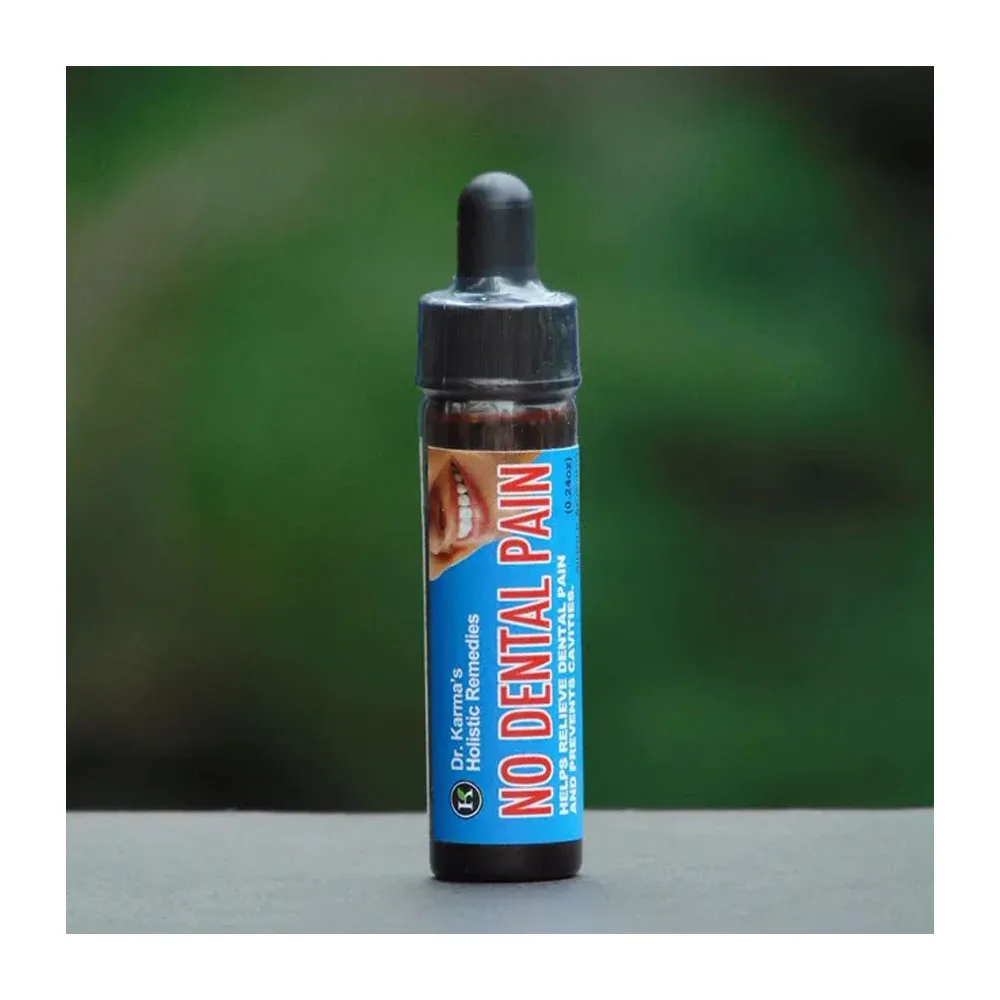 Dr. Karma Holistic Remedy No Dental Pain Temporary Relief Of A