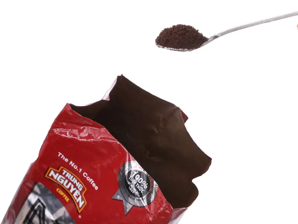 Лучший ароматизированный сырый кофе в зернах Trung Nguyenn Vitality Coffee (коричневый) мешок 500 г вьетнамский традиционный жареный и молотый кофе